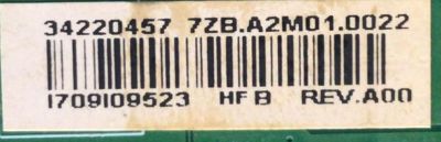 MAIN PARA MONITOR DELL / NUMERO DE PARTE 7ZB.A2M01.0022 / 748.A2M07.001N / L7139-1N / 34220457 / I709I09523 / PANEL W270HIAP1 / MODELO U2719DT - Imagen 3
